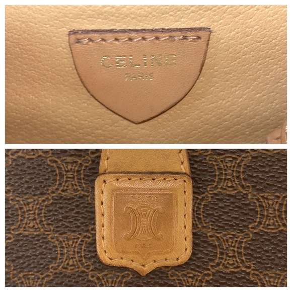 CELINE Brown Leather Shoulder Bag - Picture 10 of 10